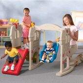 k612398 - Playground Club House - Playground super completo com balancos -  Little Tikes - Fantasy Play Brinquedos Tudo em Playground 